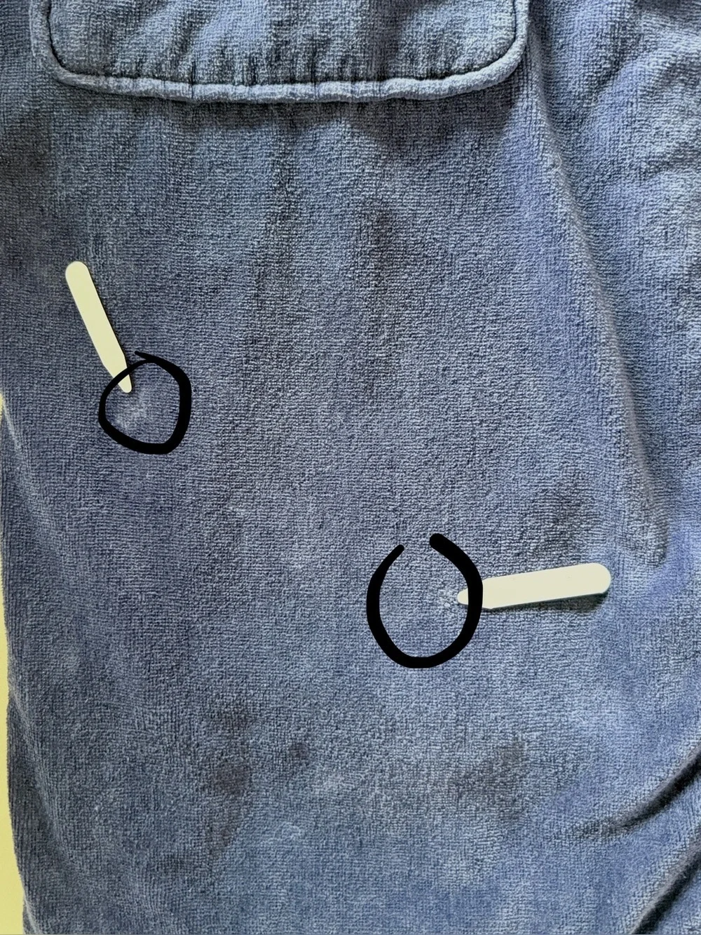 Polo Ralph Lauren Terry Cloth Bath Robe Blue S/M Pony Logo Belted